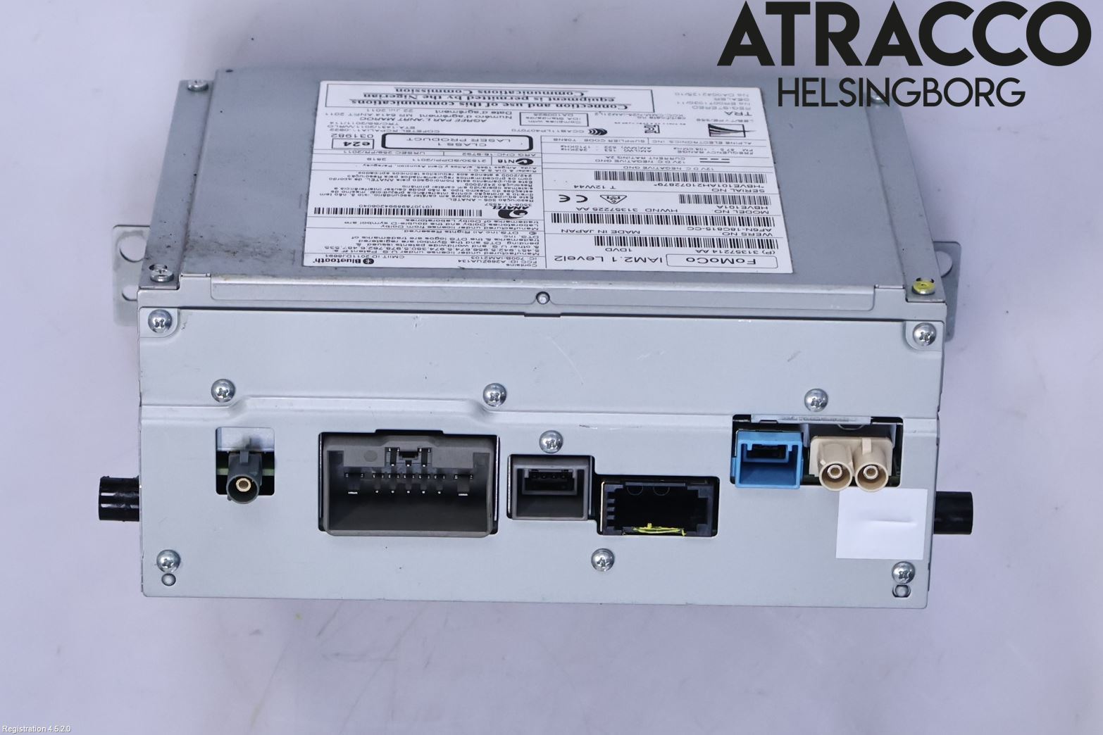 Volvo V60 11-13 Cd Radio - Multimediapanel