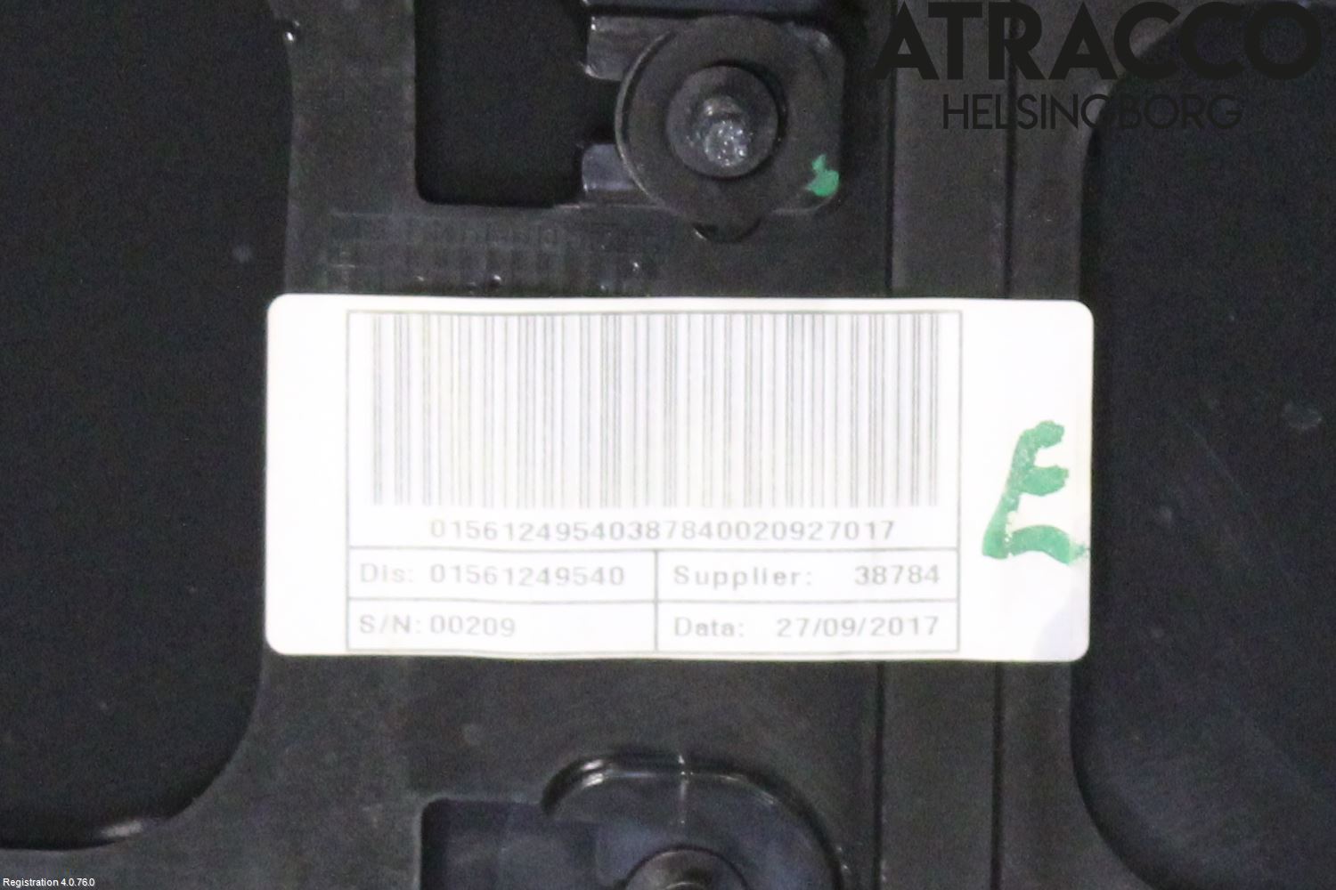 Alfa STELVIO 17- Spoiler Baklucka