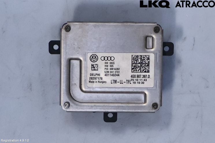 Audi A6/S6 4G 11-18 Styrenhet Strålkastare