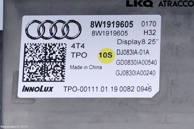 Audi A4 ALLROAD 17- Multifunktionsdisplay