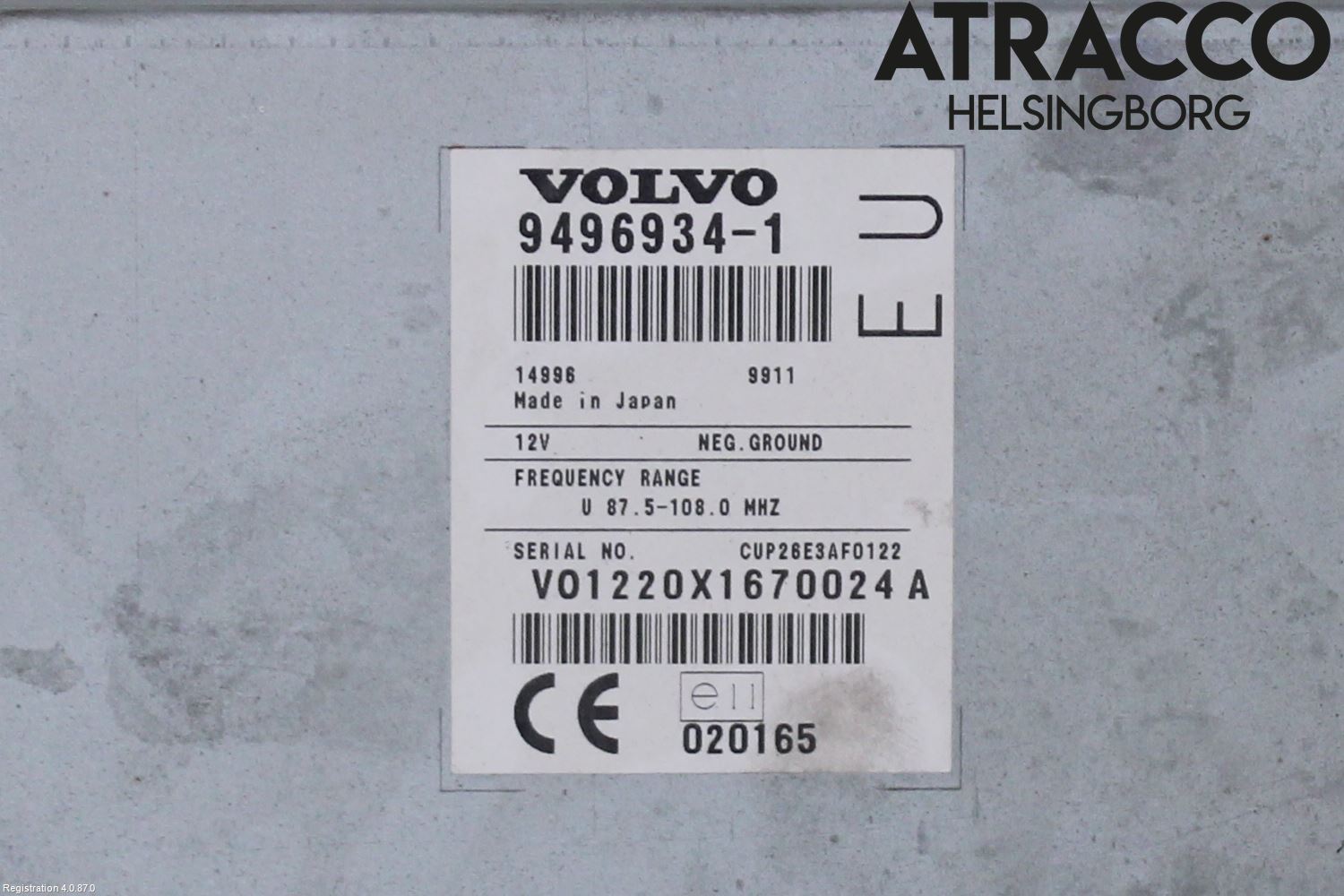 Volvo S80 99-03 Gps Navigator