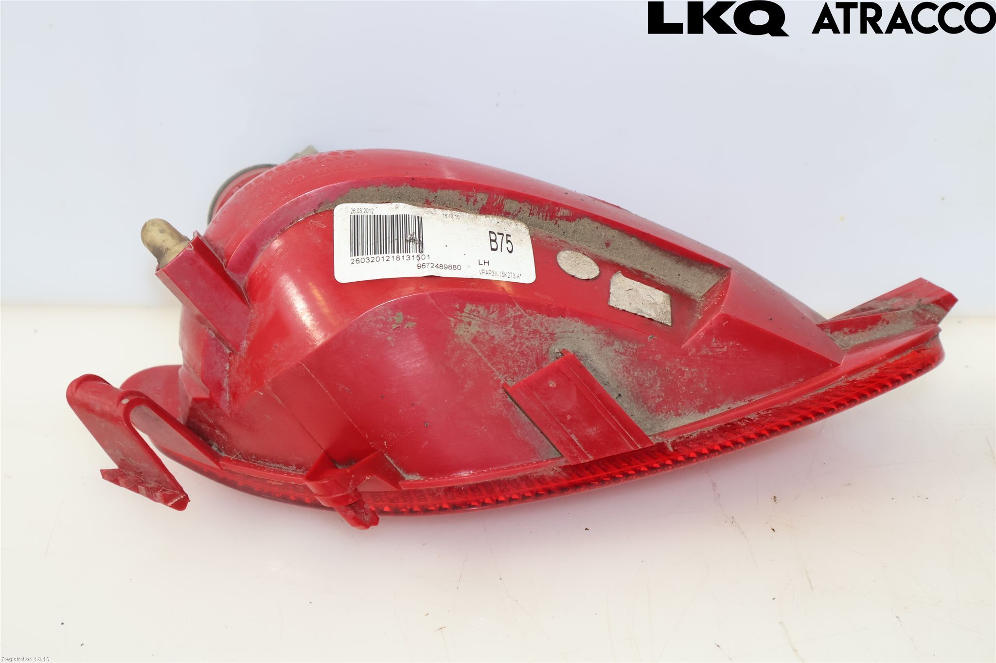 Citroen DS4 Dimljus/Reflex Bak