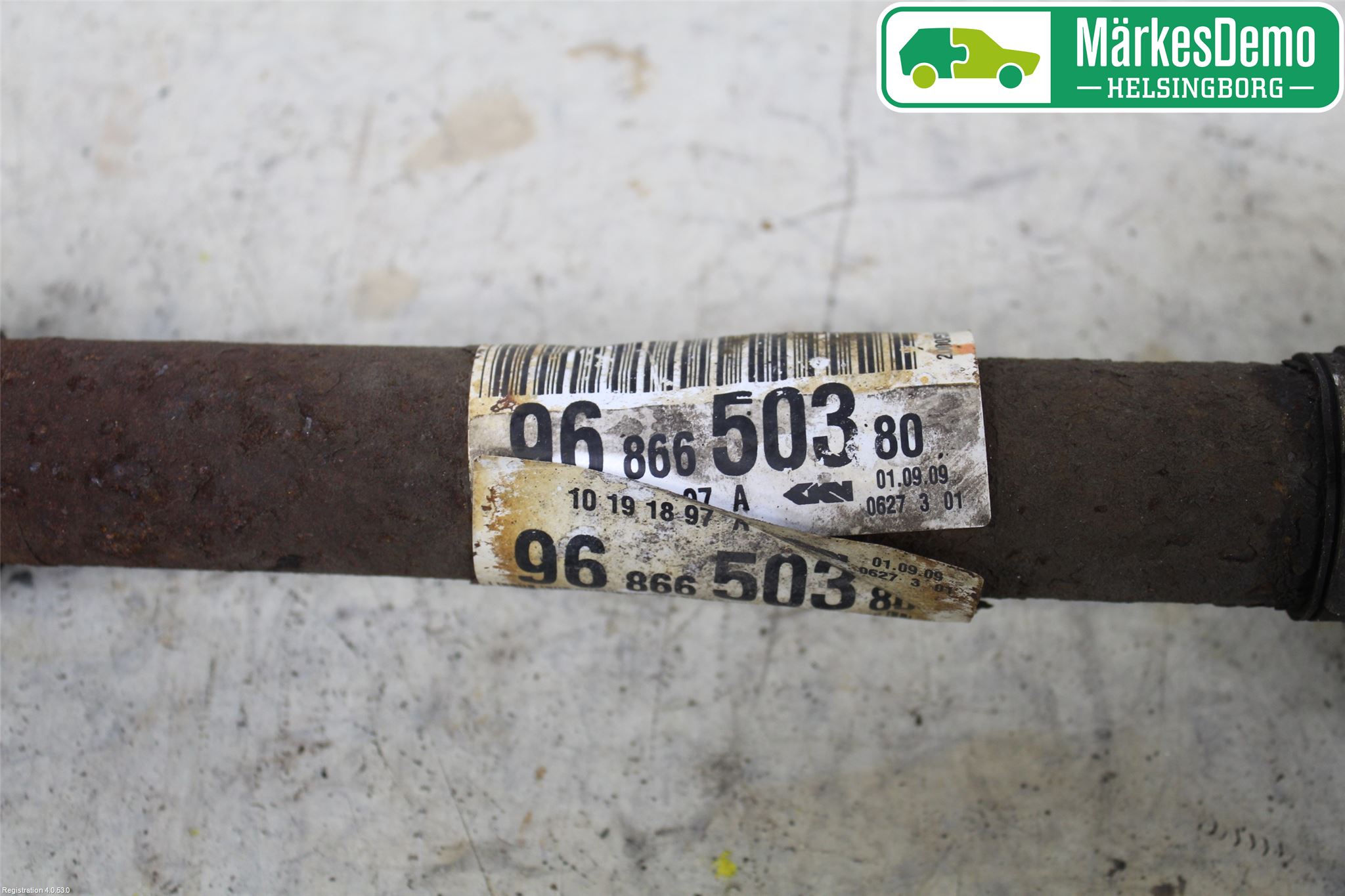 Citroen C3 PICASSO Drivaxel Fram Vänster