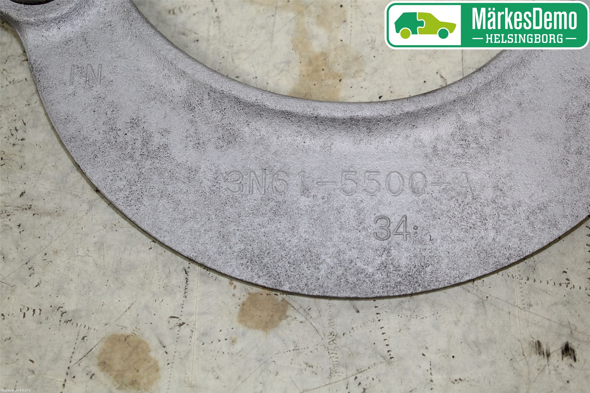 Mazda 5 10-18 Bärarm Bak Övre Höger