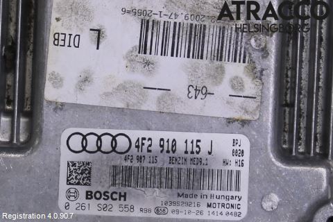 Audi A6/S6     05-11 Styrenhet Insprut Bensin