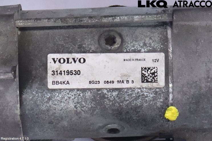 Volvo XC60 14-17 Startmotor Diesel