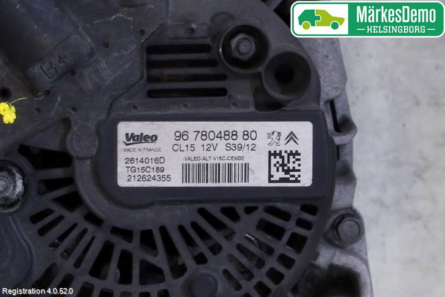 Citroen C3 10-17 Generator