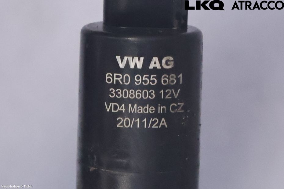 Volkswagen VW PASSAT 11-14 Spolarpump Högtryck