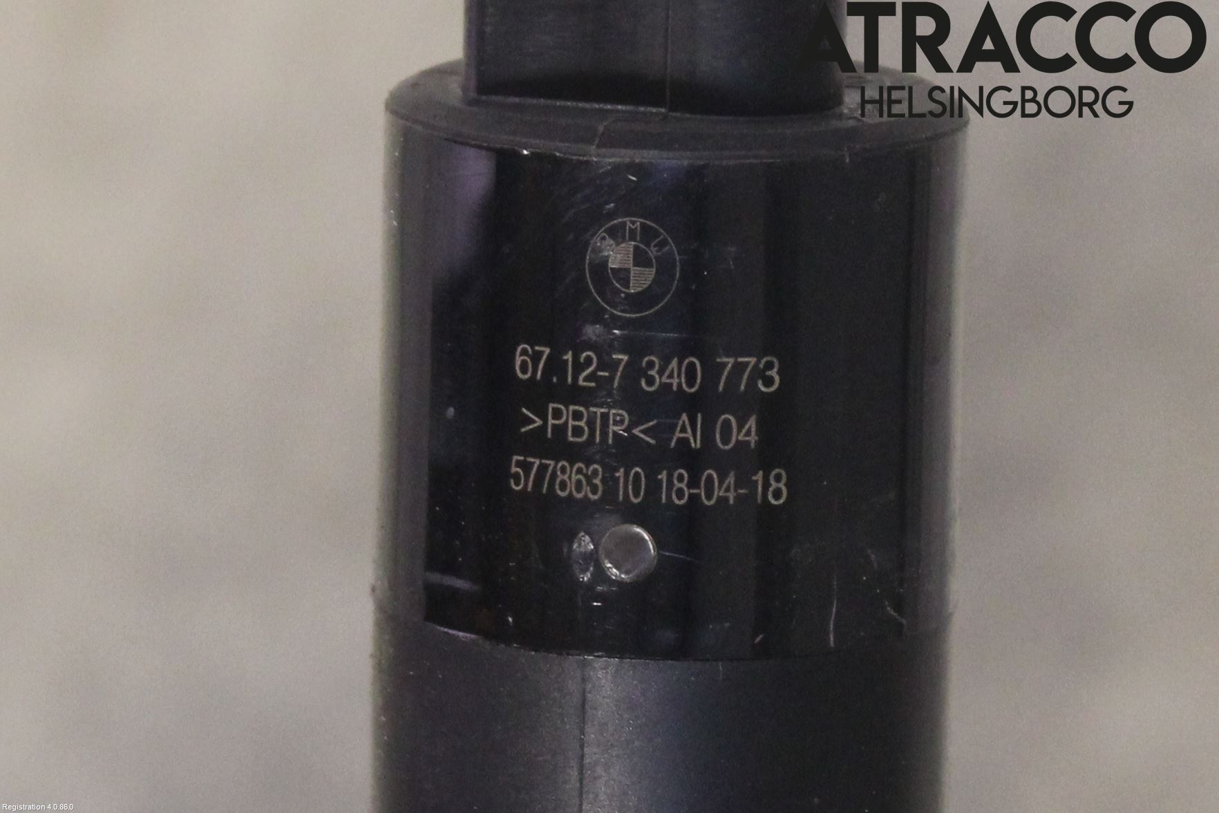 BMW 3 F30/F31/F80 12-19 Spolarpump Högtryck