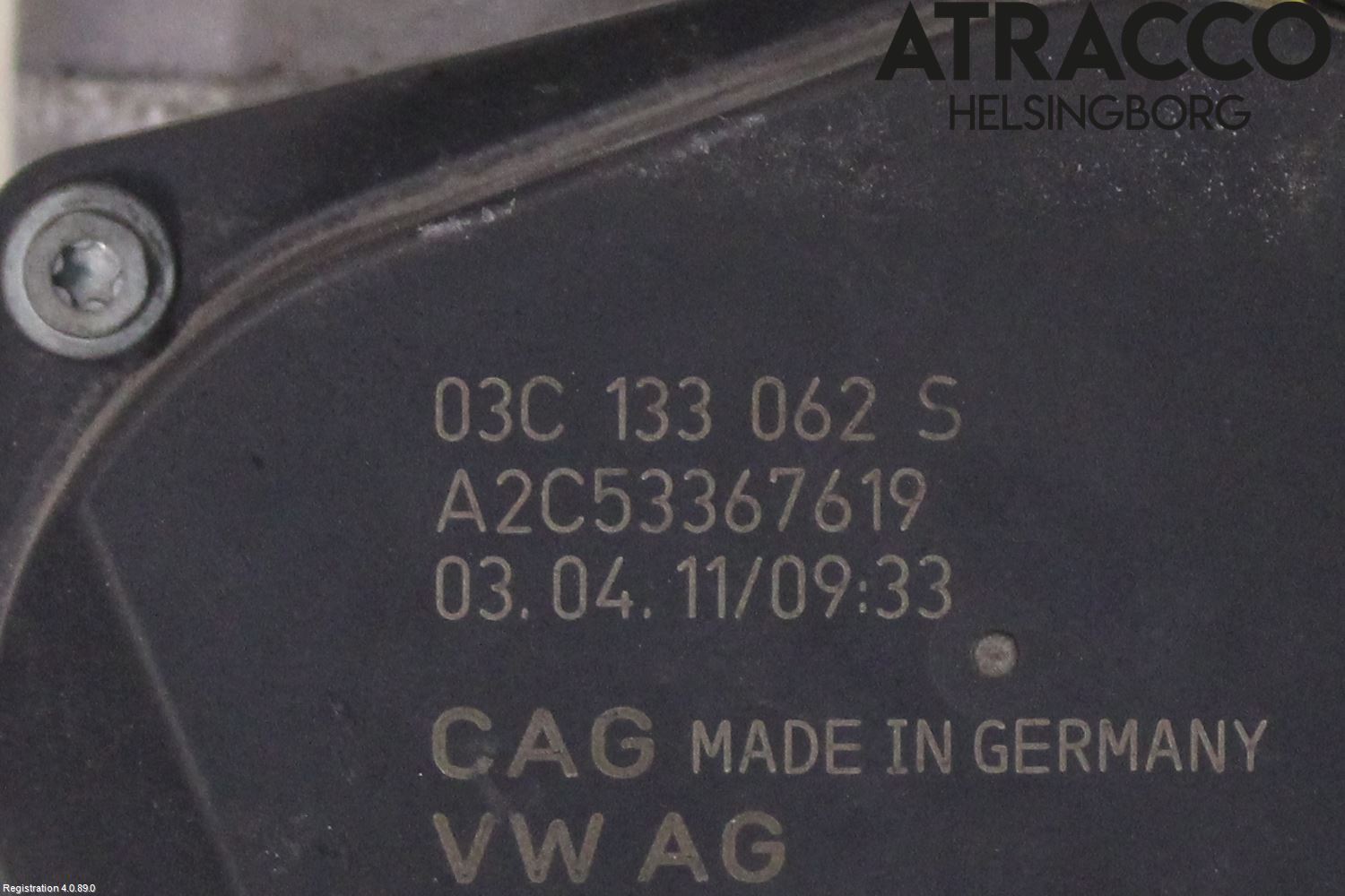 Volkswagen VW POLO 10-17 Injspjällhus