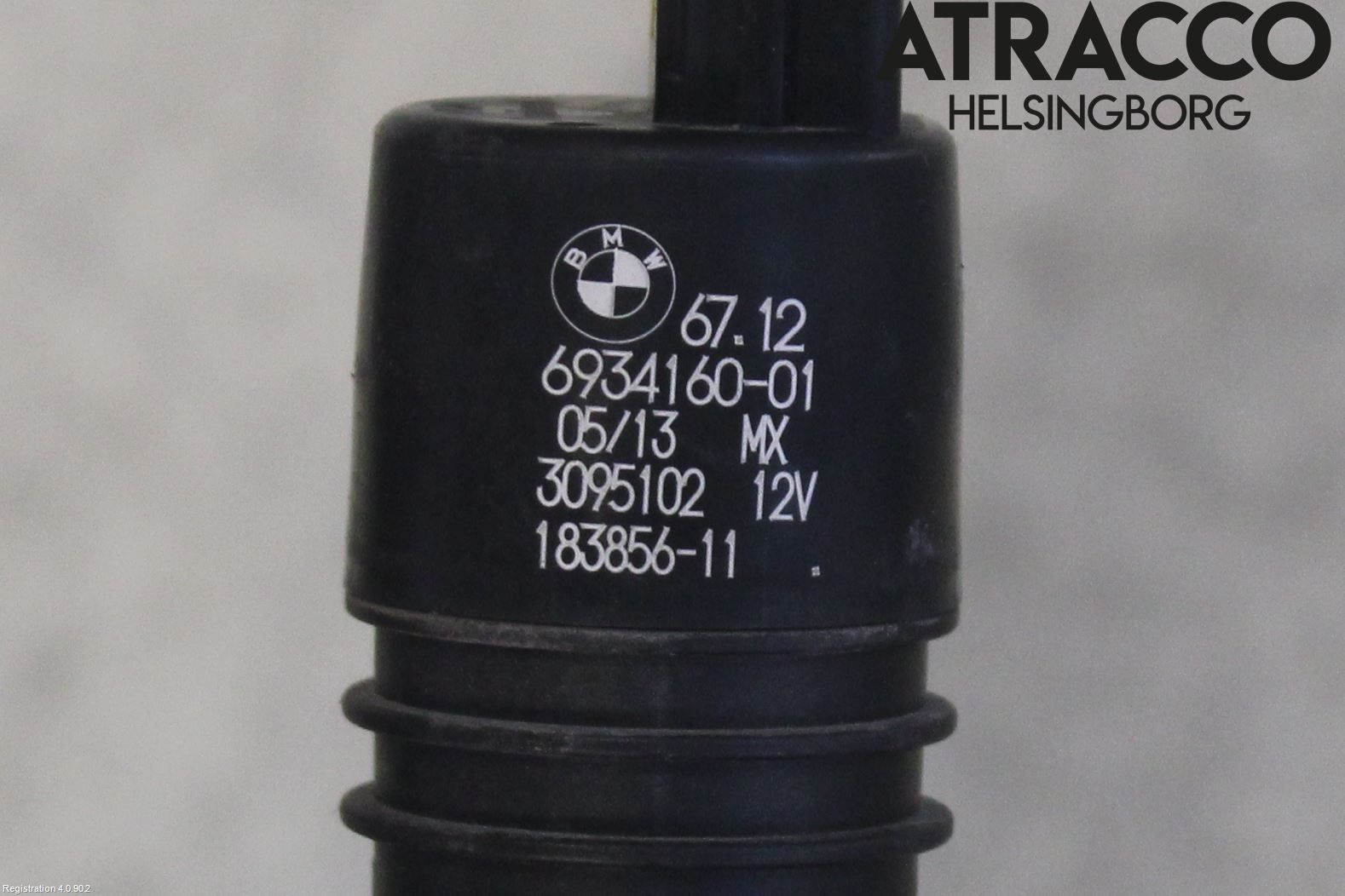 BMW X5 E70 07-13 Spolarpump Baklucka