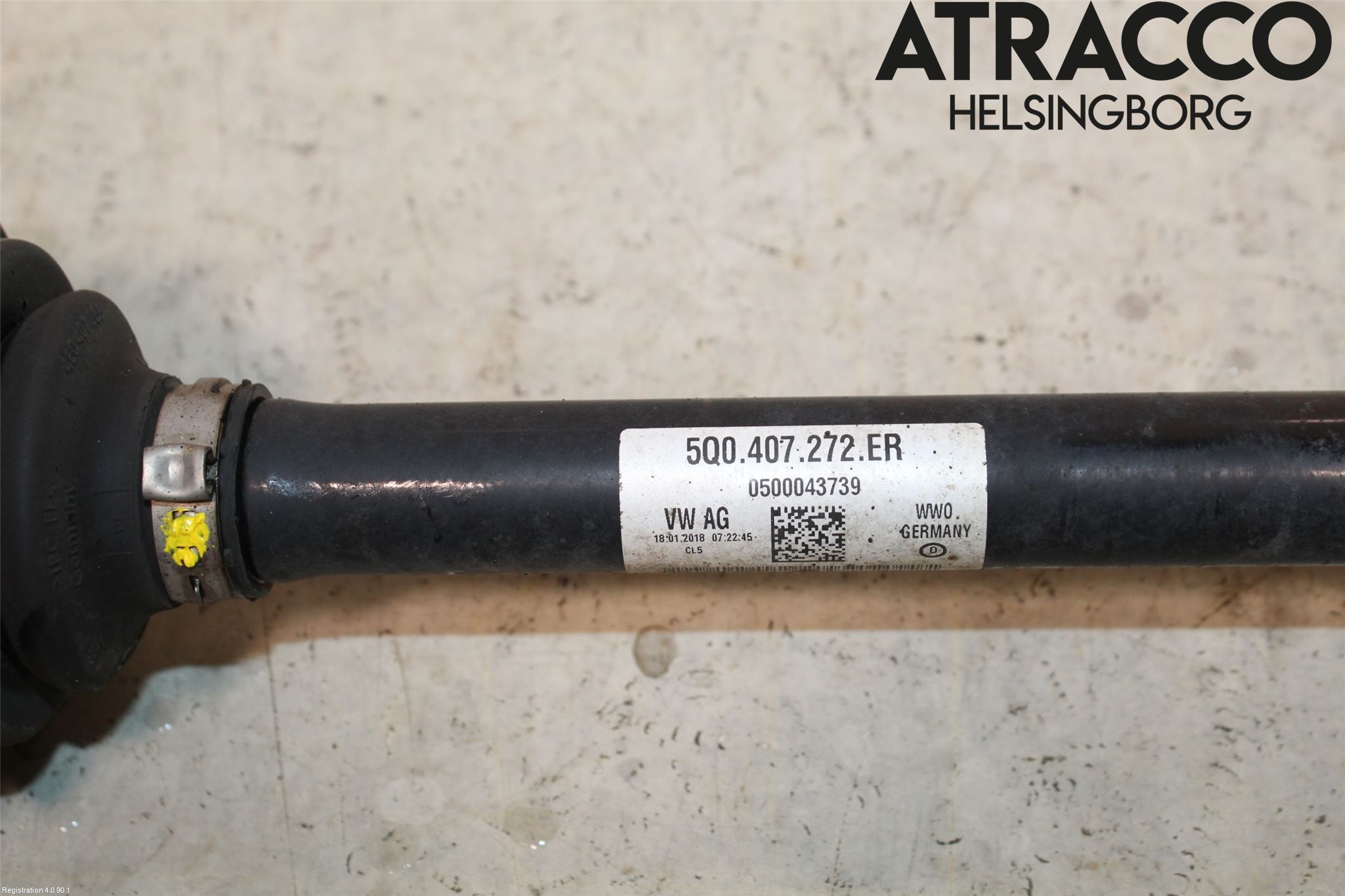 Volkswagen VW GOLF / E-GOLF VII 13-20 Drivaxel Fram Höger