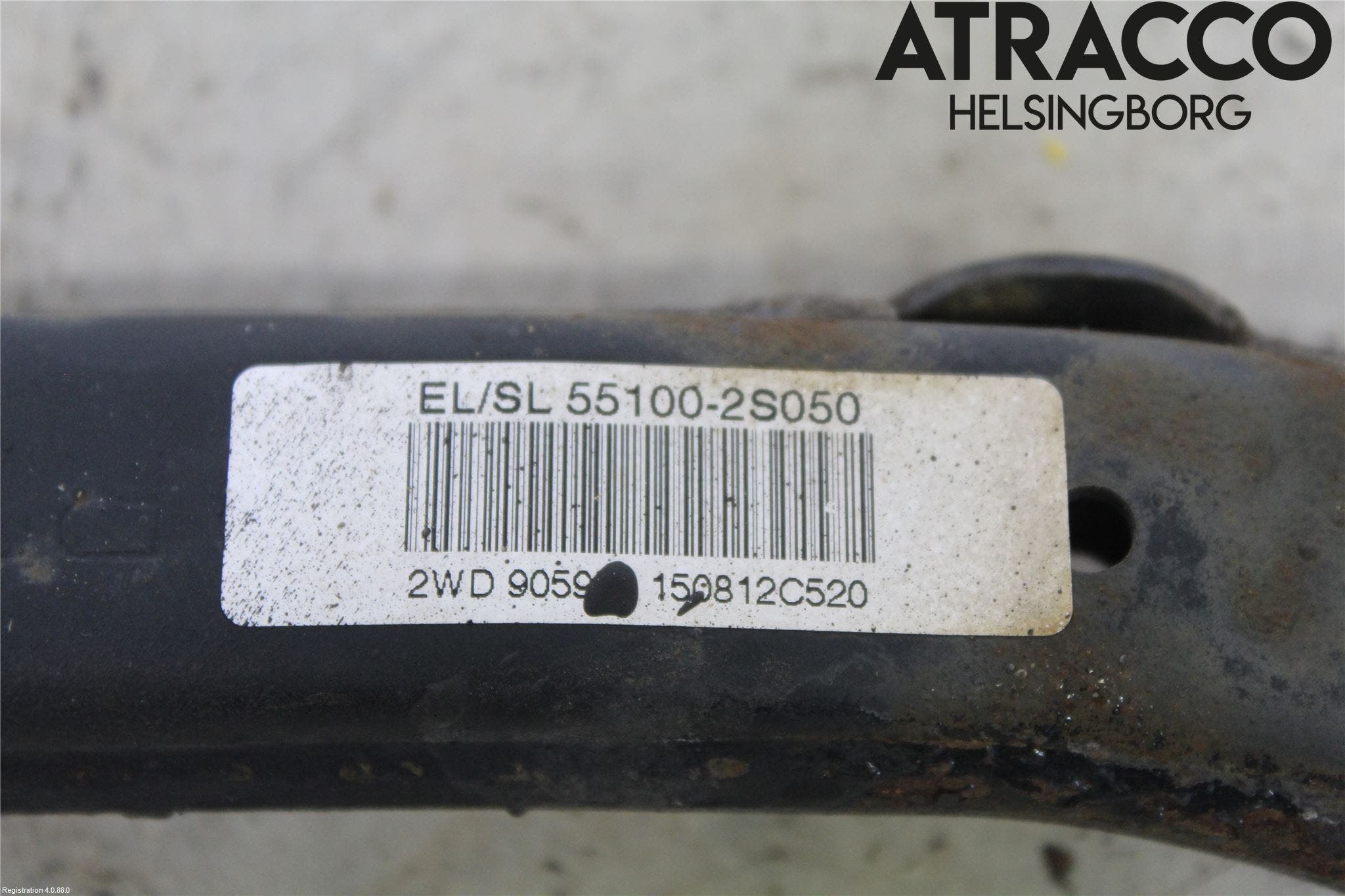 Kia SPORTAGE (SL) 11-15 Bärarm Bak Höger