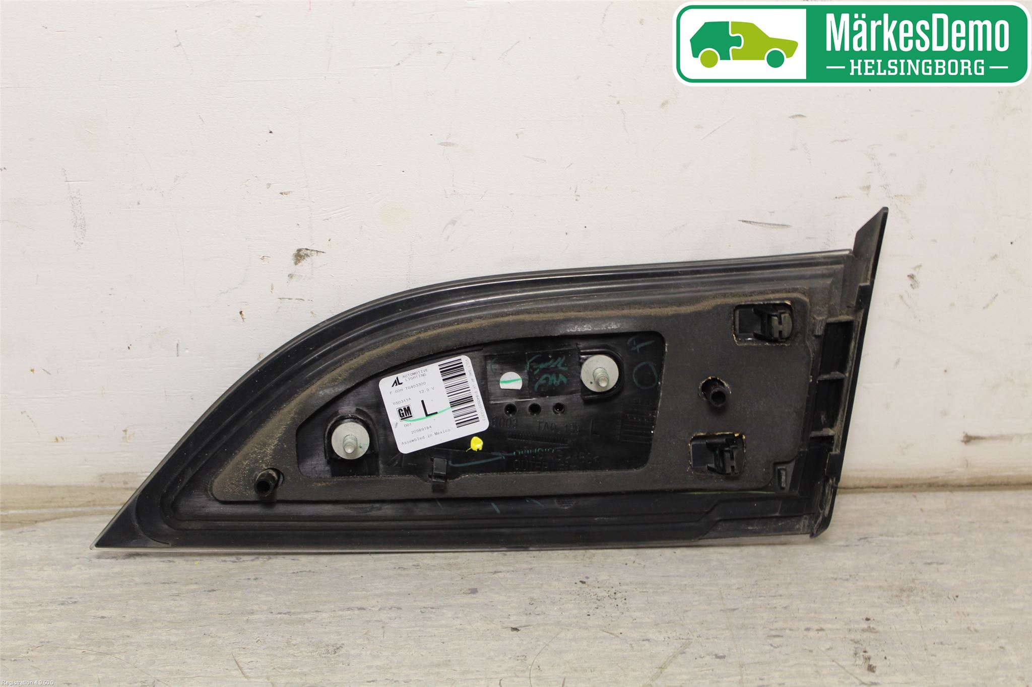 Övriga CHEVROLET VOLT Bakljus Lucka Vä