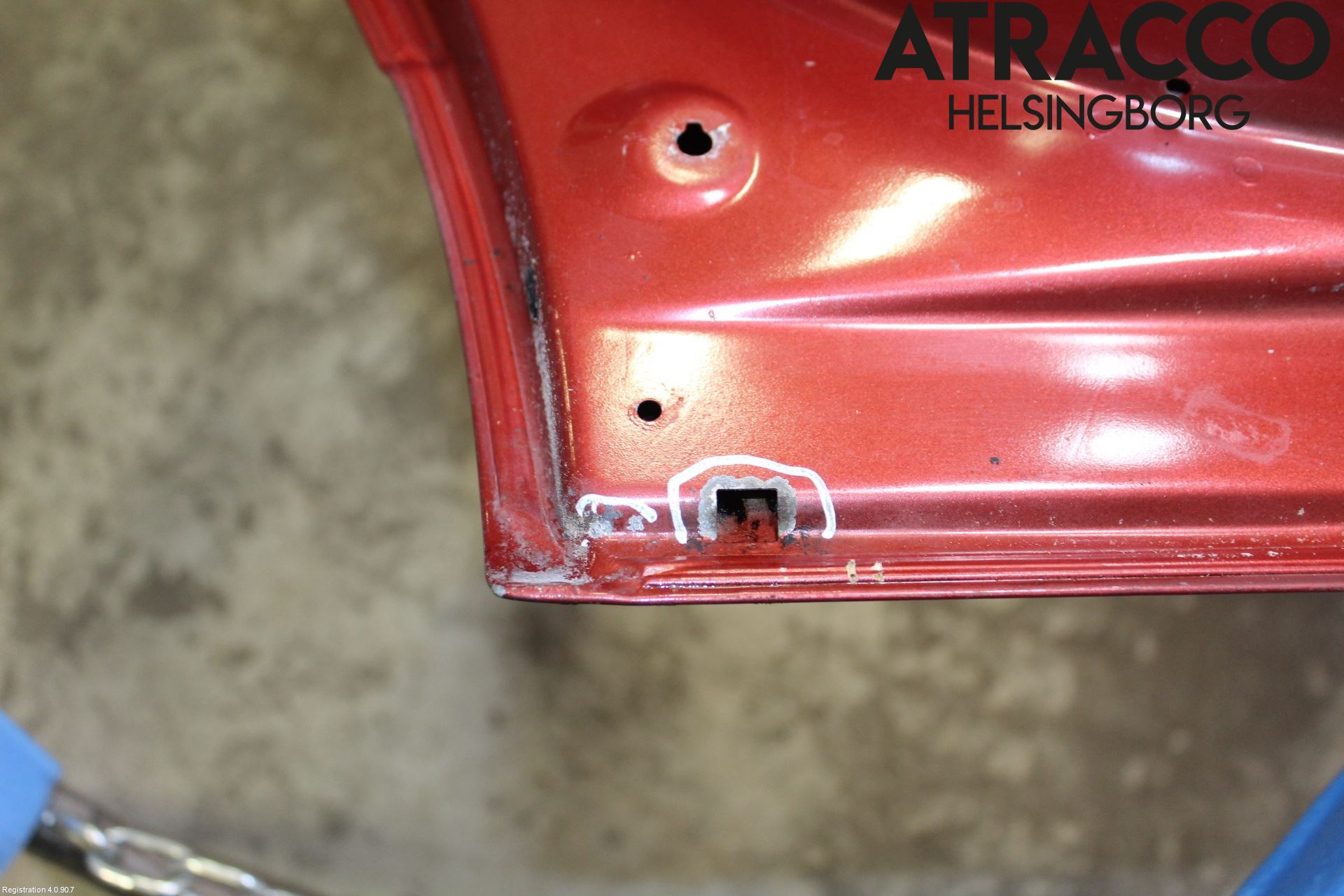 Nissan QASHQAI   07-10 Dörr Bak Vänster