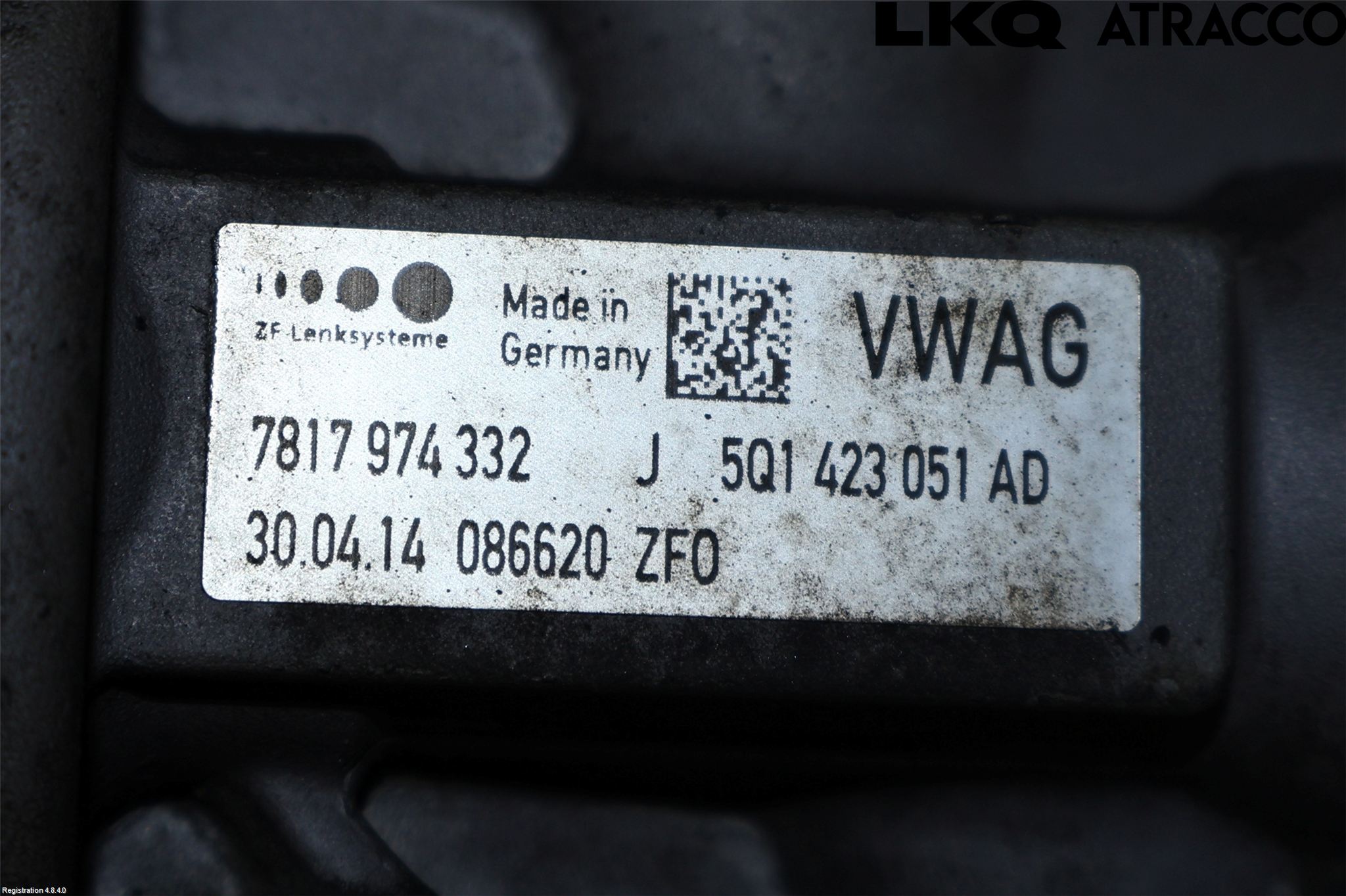 Audi A3/S3 8V 13-20 Styrväxel-Snäcka Elektrisk