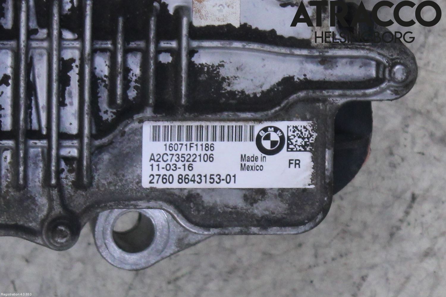 BMW 5 F10/F11/F18 09-17 Styrenhet Fyrhjulsdrift