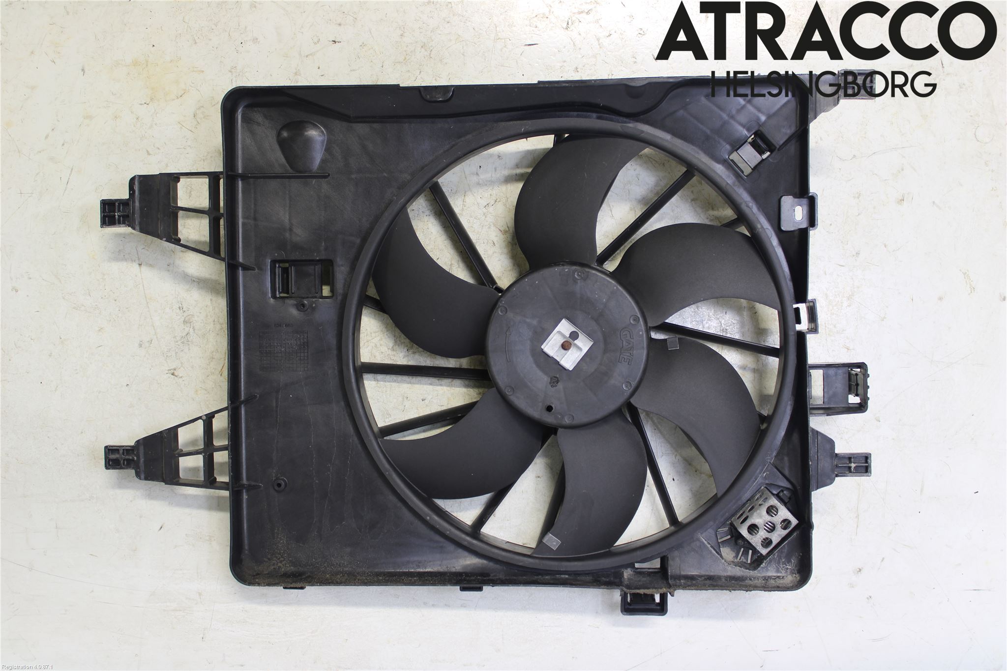 Renault KANGOO II 15-21 Kylfläkt El