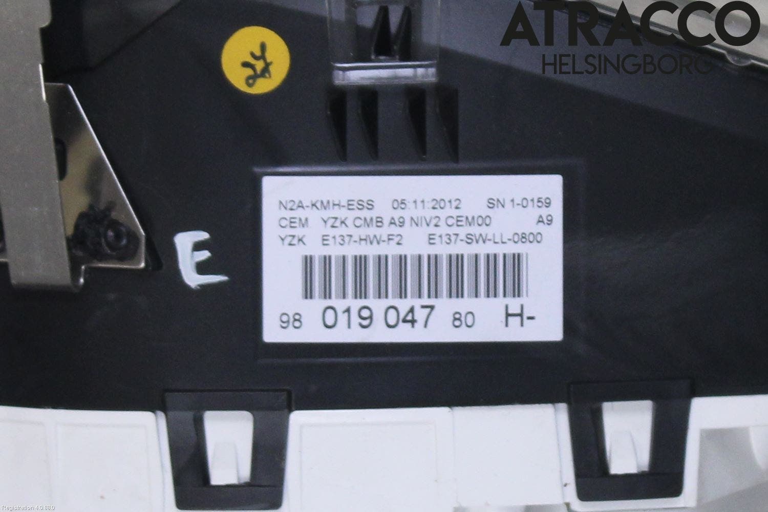 Peugeot 208 12-15 Instrument Komb