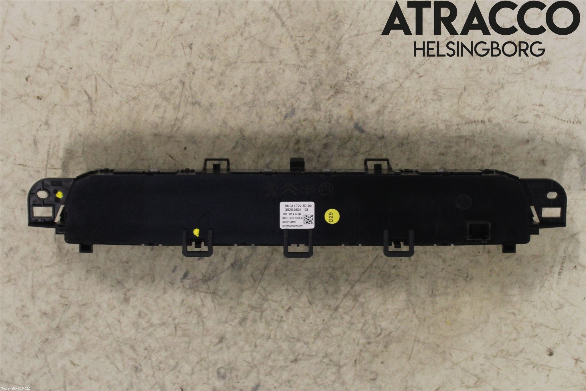 Peugeot EXPERT/E-EXPERT 17- Ac Styrenhet Ac Manöveren