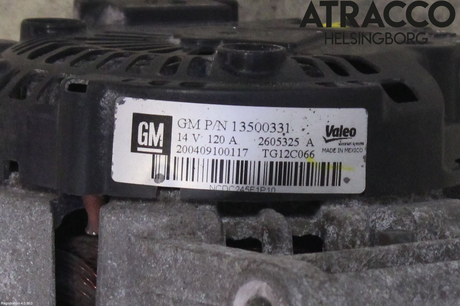 Saab 9-5 10-12 Generator