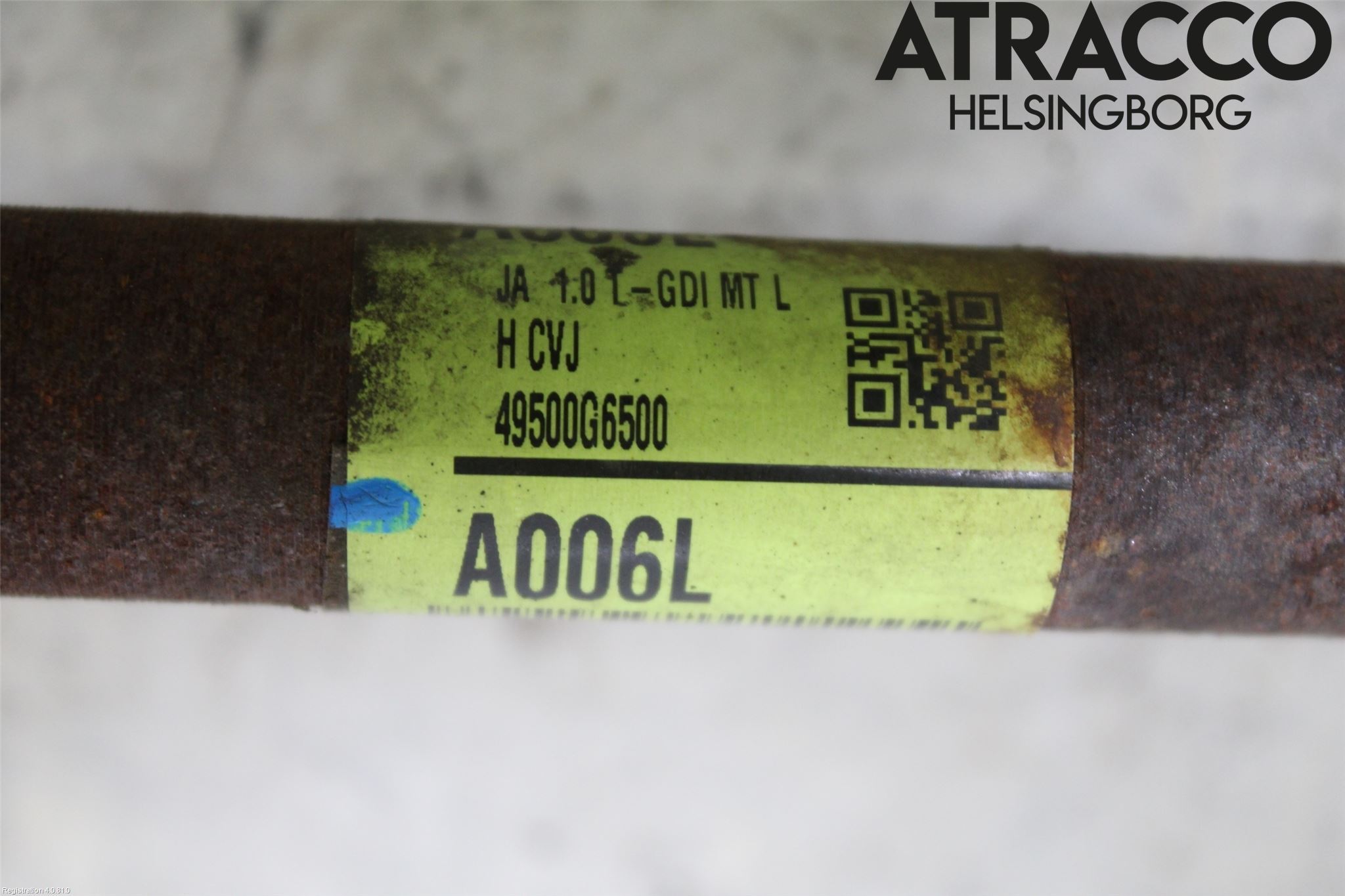 Kia PICANTO 17- Drivaxel Fram Vänster