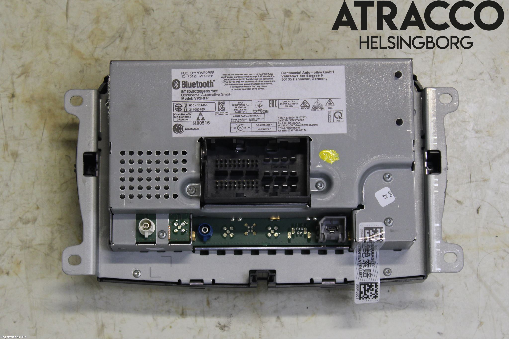 Fiat 500 07- Cd Radio - Multimediapanel