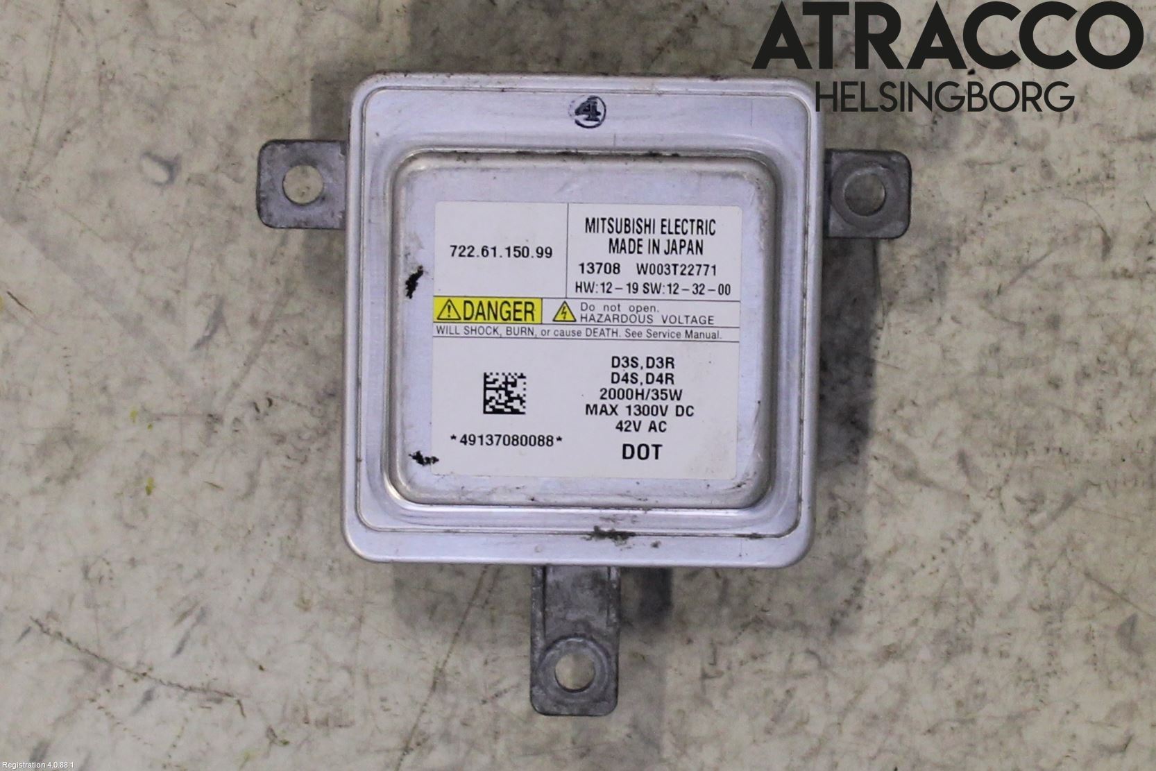 Volvo V40 12-19 Styrenhet Strålkastare