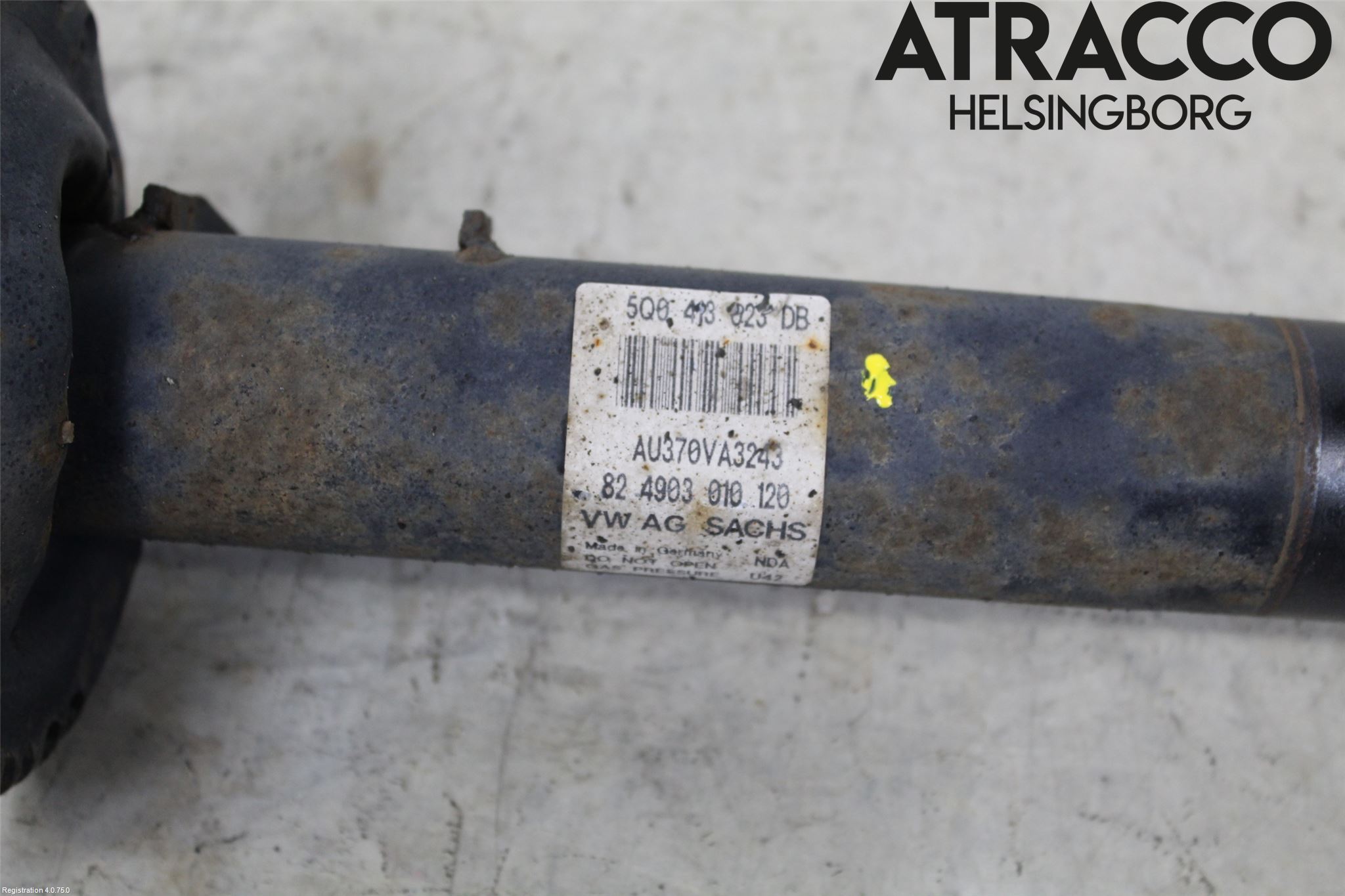 Audi A3/S3 8V 13-20 Fjäderben Fram Höger