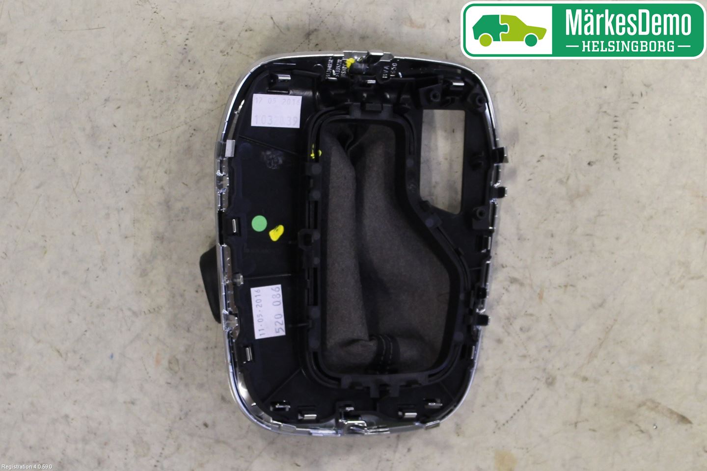 Renault MEGANE IV 16-23 Växelspaksdamask