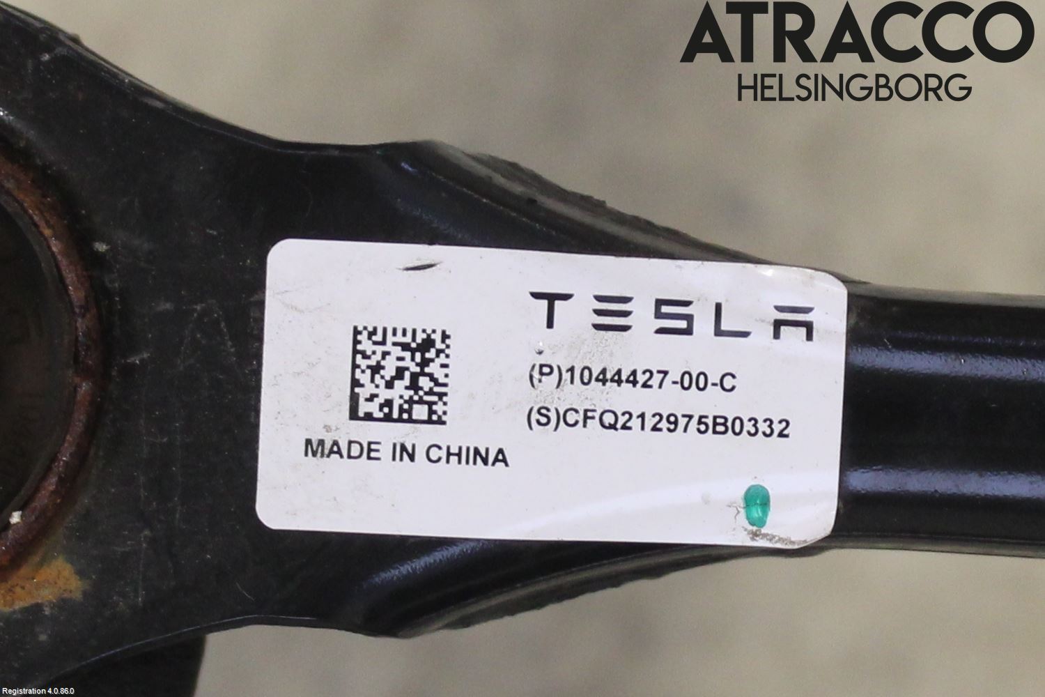 Tesla MODEL 3 17- Bärarm Bak Övre Vänster