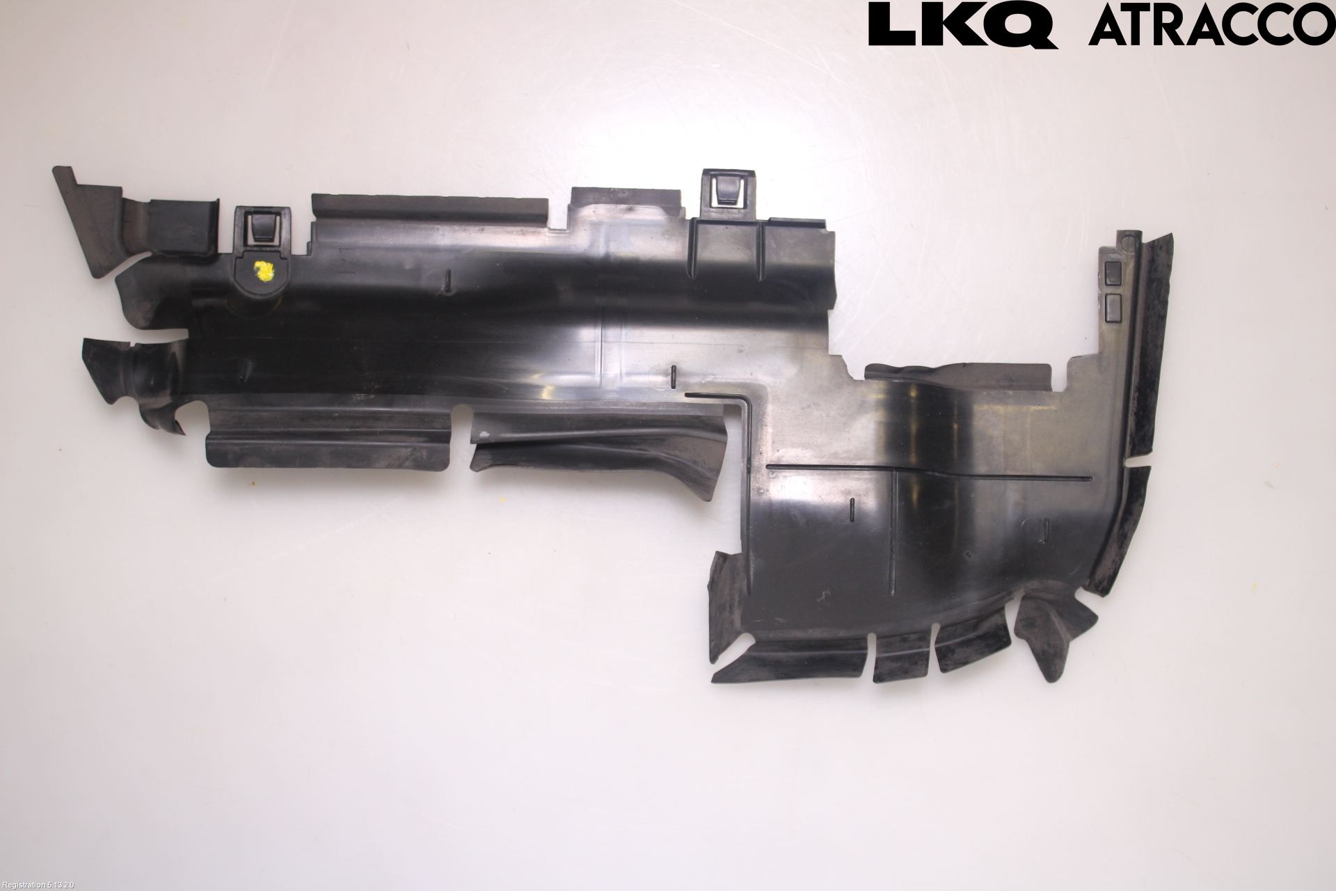 Audi A4/S4 B9 16-19 Deflektor Plåt-Plast Kylning
