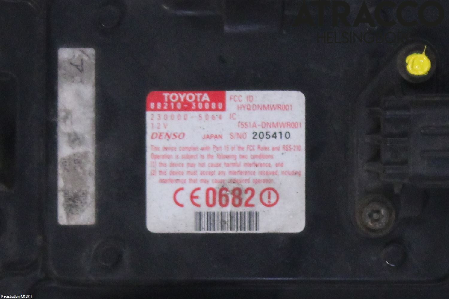 Lexus GS 300/430/450H 05-12 Sensor Adaptiv Farthållare