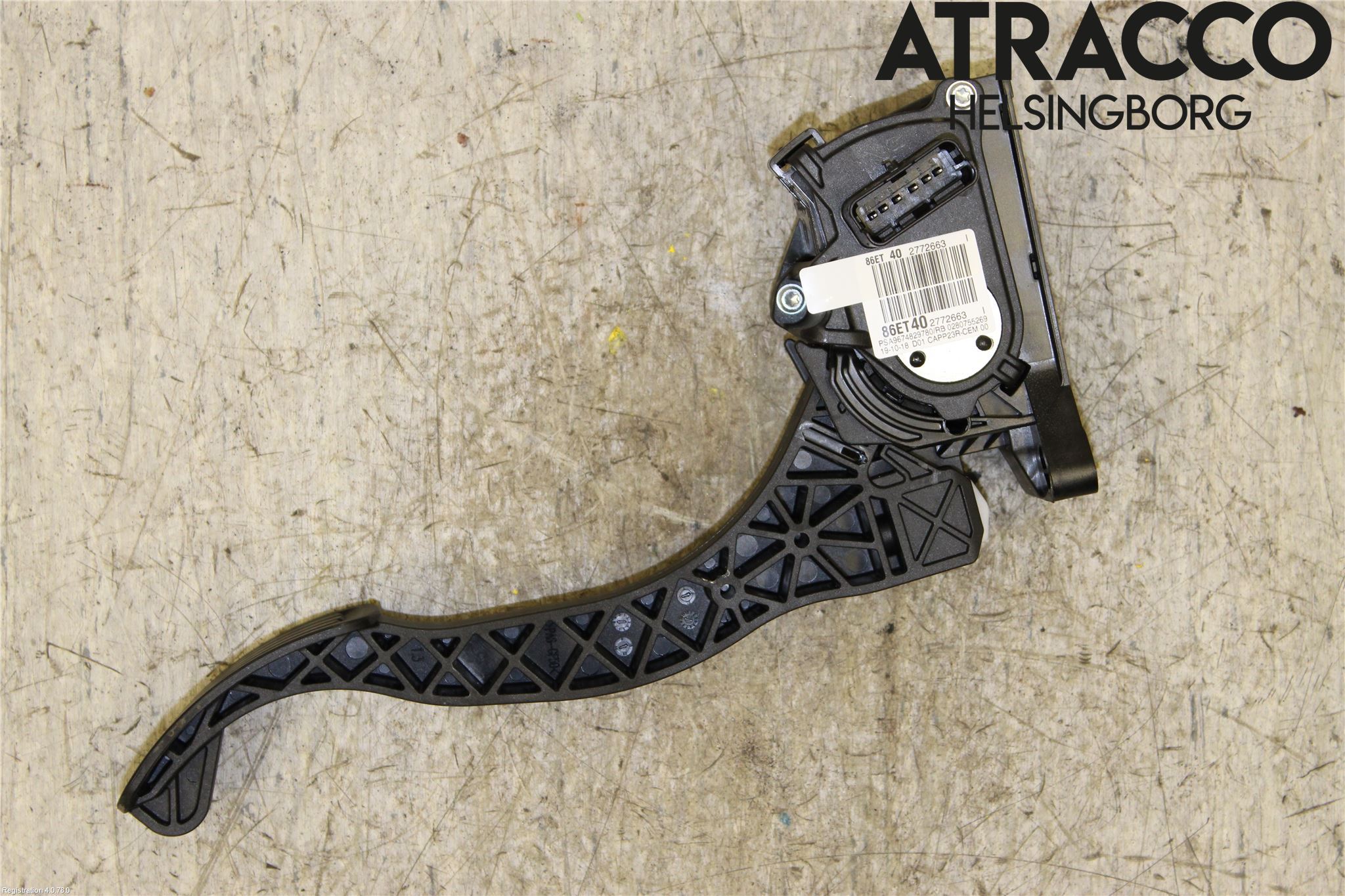 Citroen BERLINGO/E-BERLINGO 19- Gaspedal