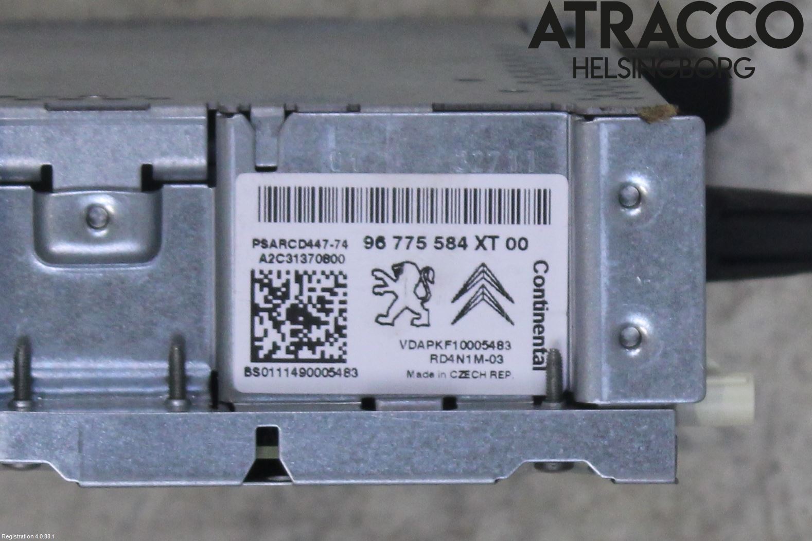 Citroen C3 PICASSO Cd Radio - Multimediapanel