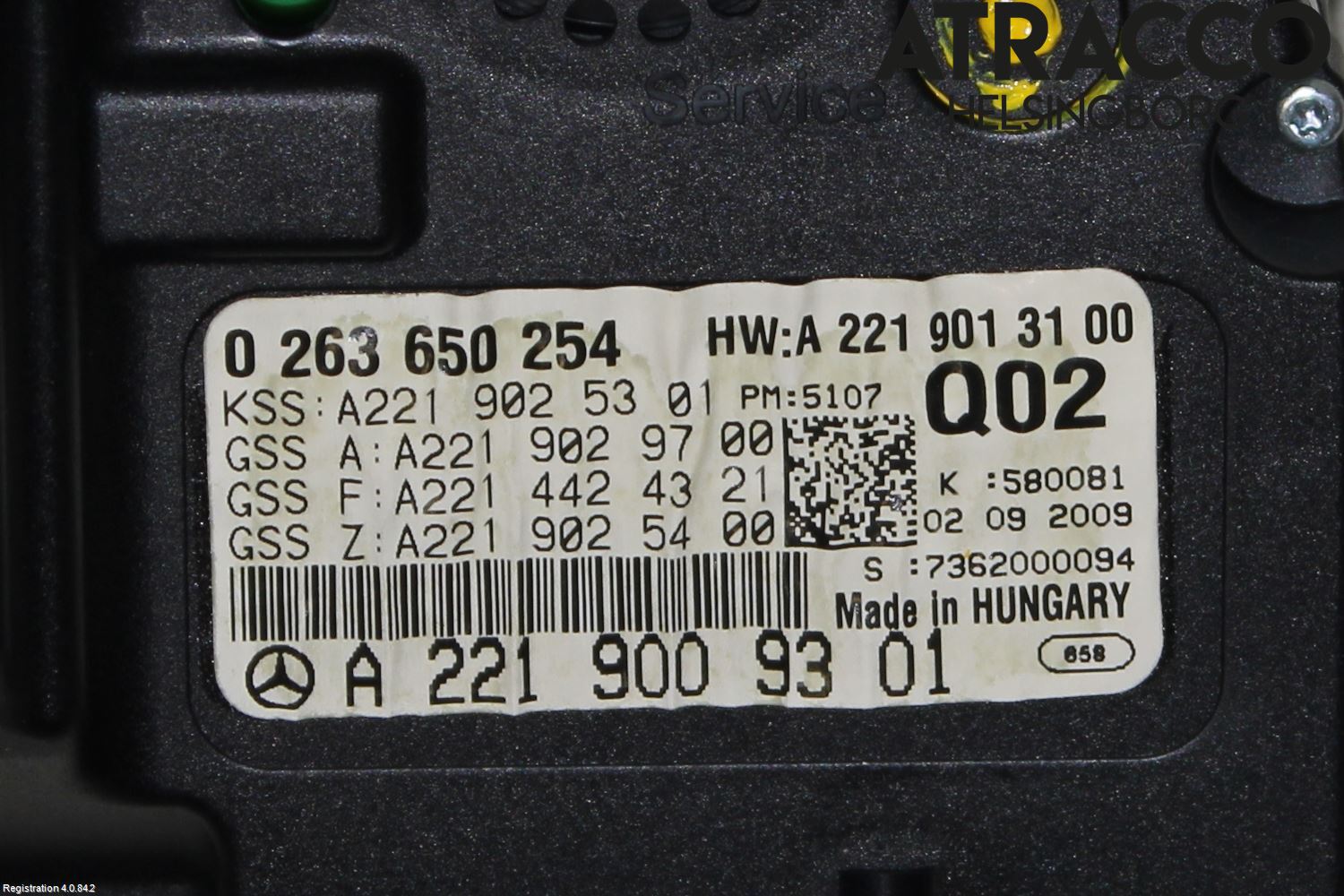 Mercedes-Benz MB S-KLASS (W221) 05-13 Instrument Komb