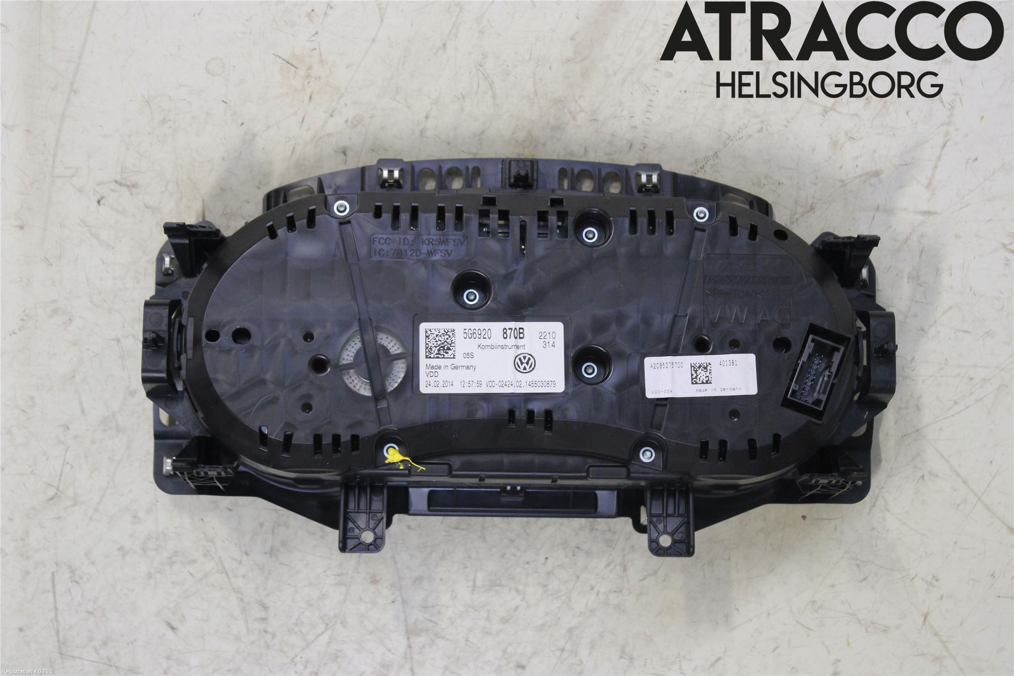 Volkswagen VW GOLF / E-GOLF VII 13-20 Instrument Komb