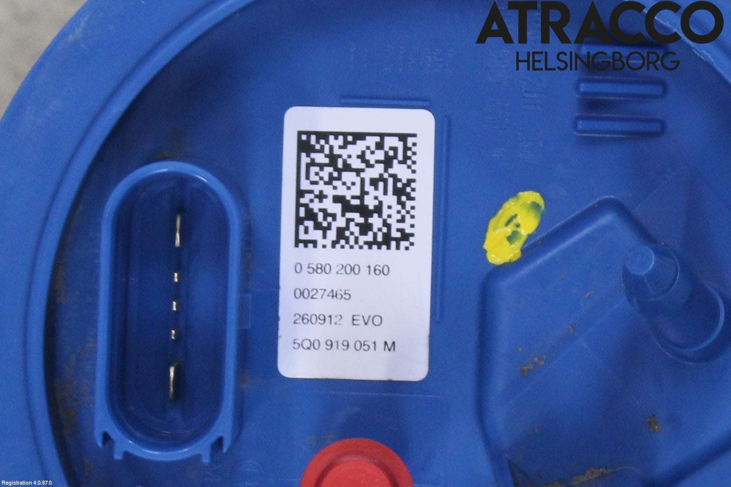 Volkswagen VW GOLF / E-GOLF VII 13-20 Bränslepump El