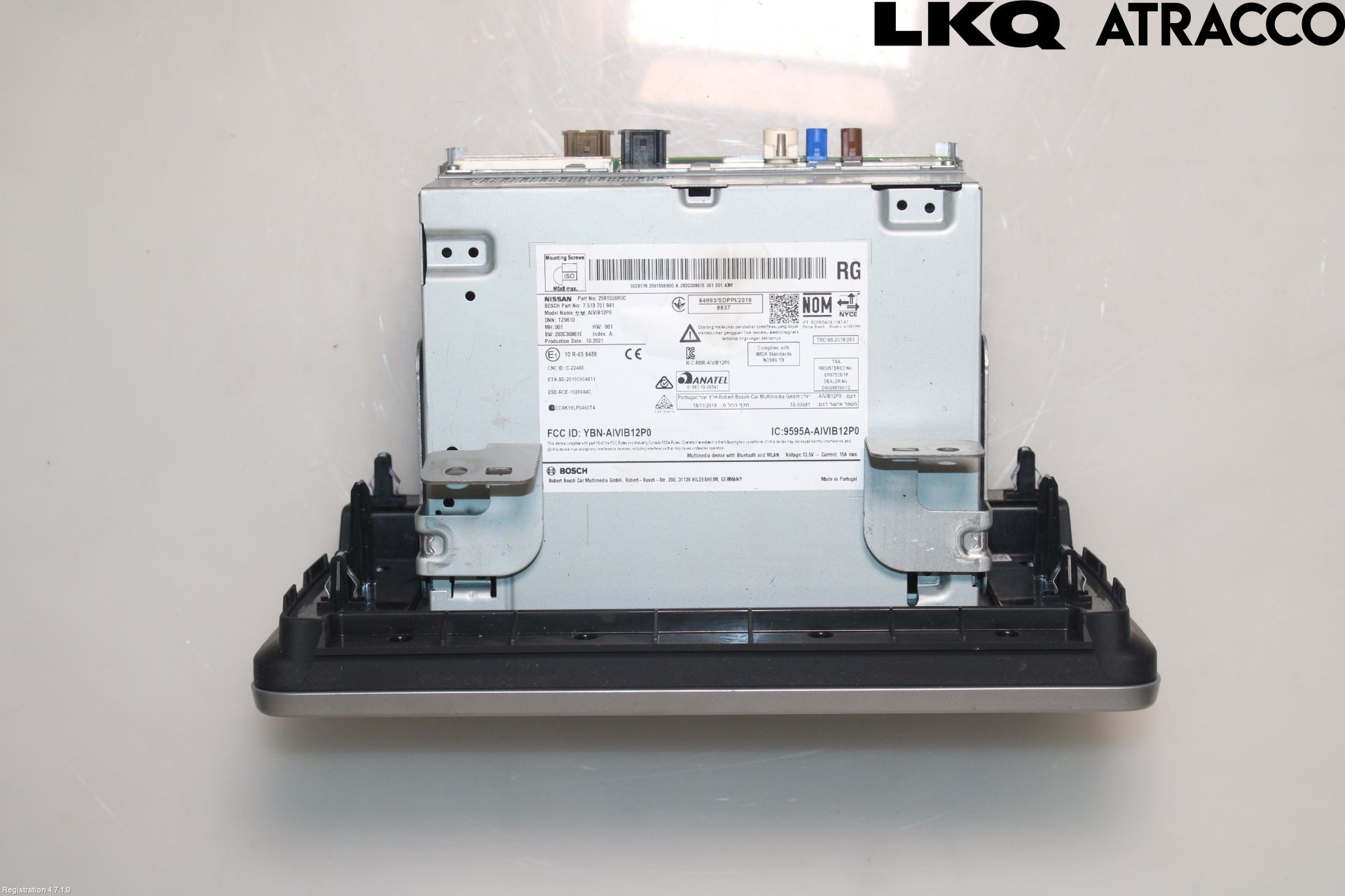 Nissan LEAF 18- Cd Radio - Multimediapanel