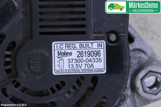 Kia PICANTO 12-17 Generator