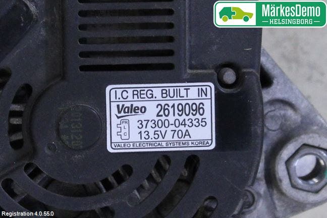Kia PICANTO 12-17 Generator