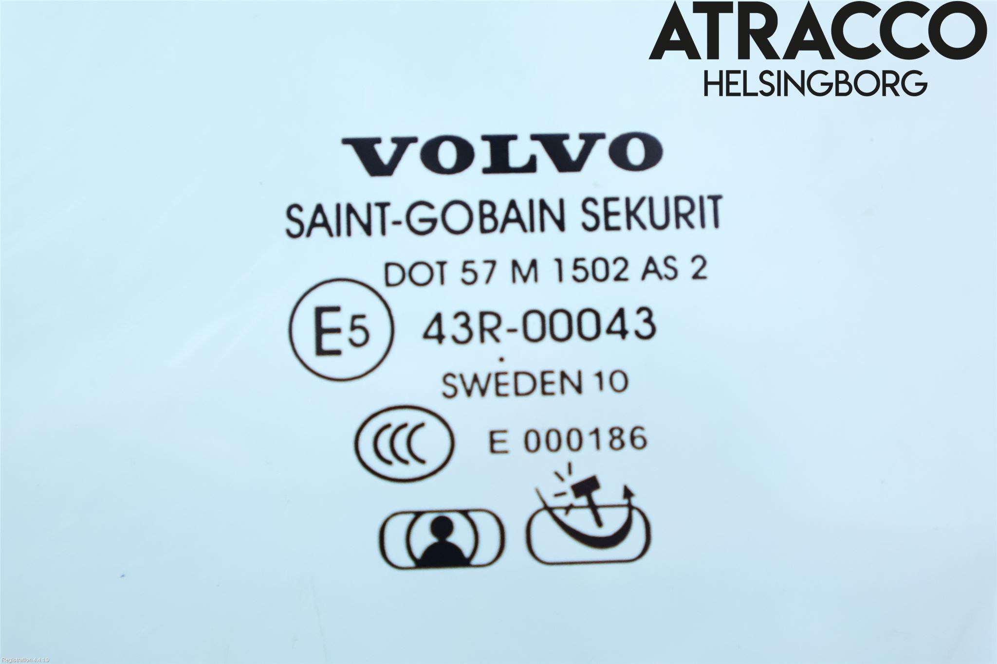 Volvo V70 08-13 Dörruta Bak Höger