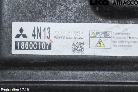 Mitsubishi ASX 10-22 Styrenhet Inspump Diesel