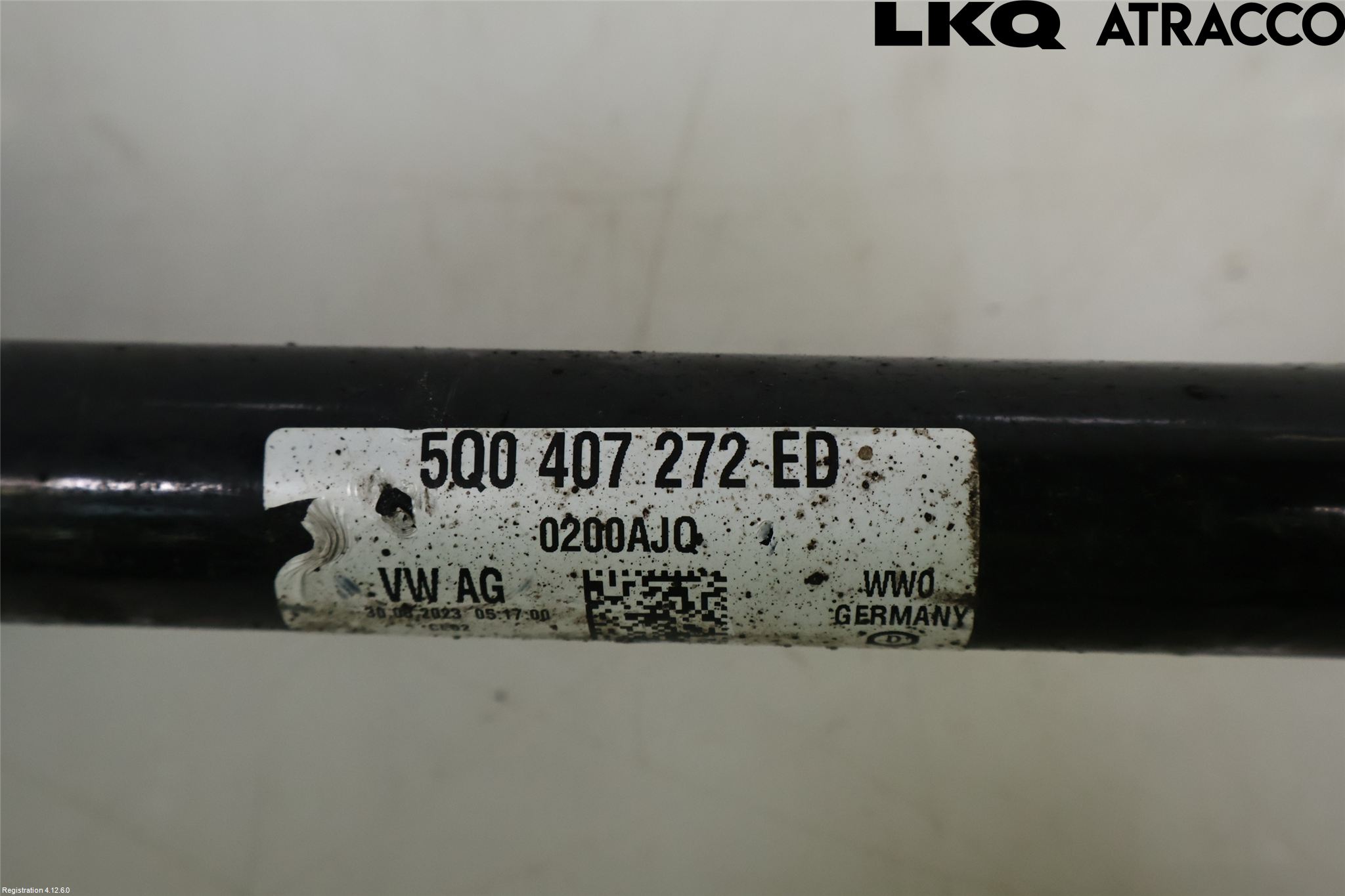 Volkswagen VW GOLF / E-GOLF VIII 20- Drivaxel Fram Höger