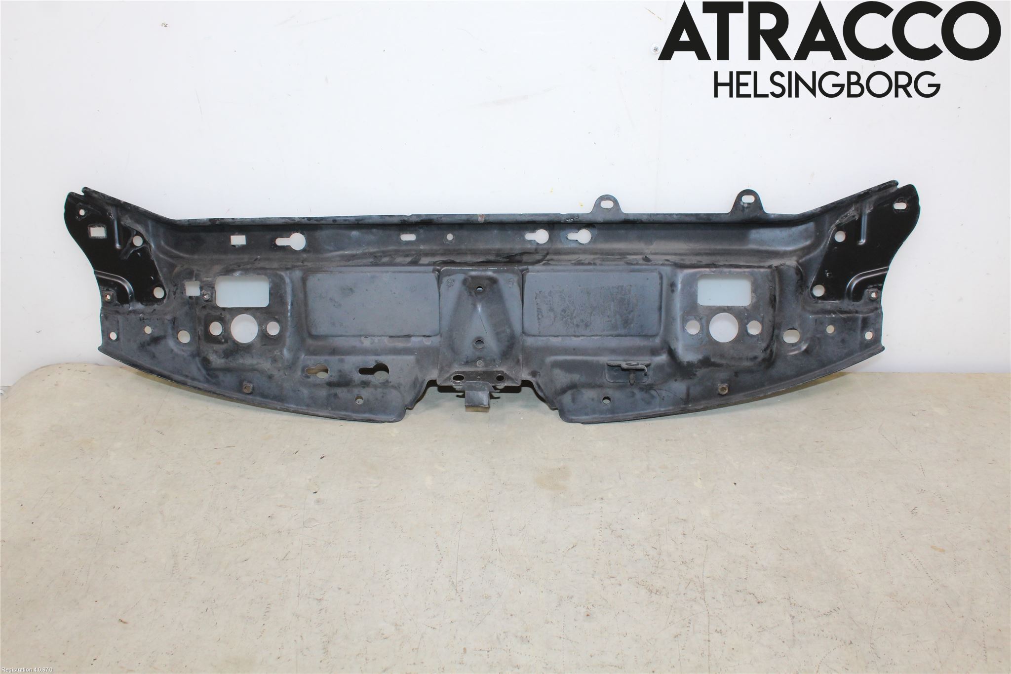 Saab 9-3 VER 2 Front Huvlåsplåt-Balk