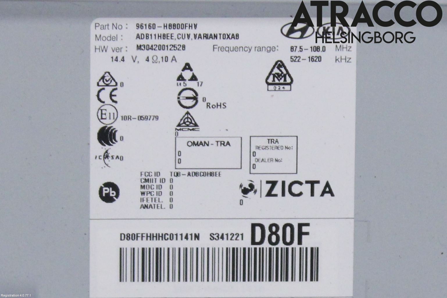 Kia STONIC 18->> Cd Radio - Multimediapanel