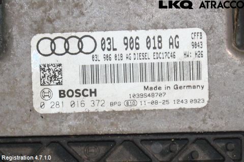 Audi A3/S3 05-13 Styrenhet Inspump Diesel