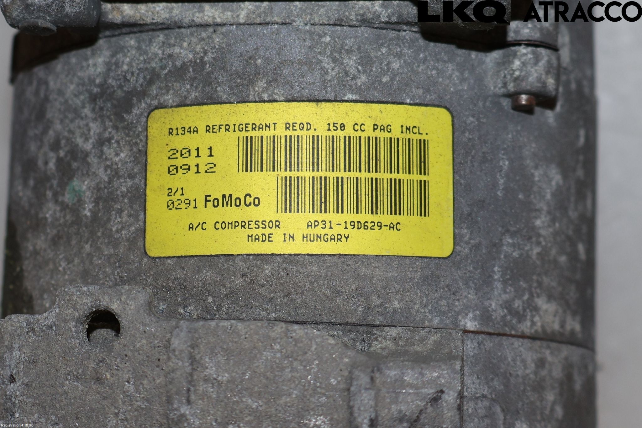 Ford FIESTA 09-12 Ac Kompressor