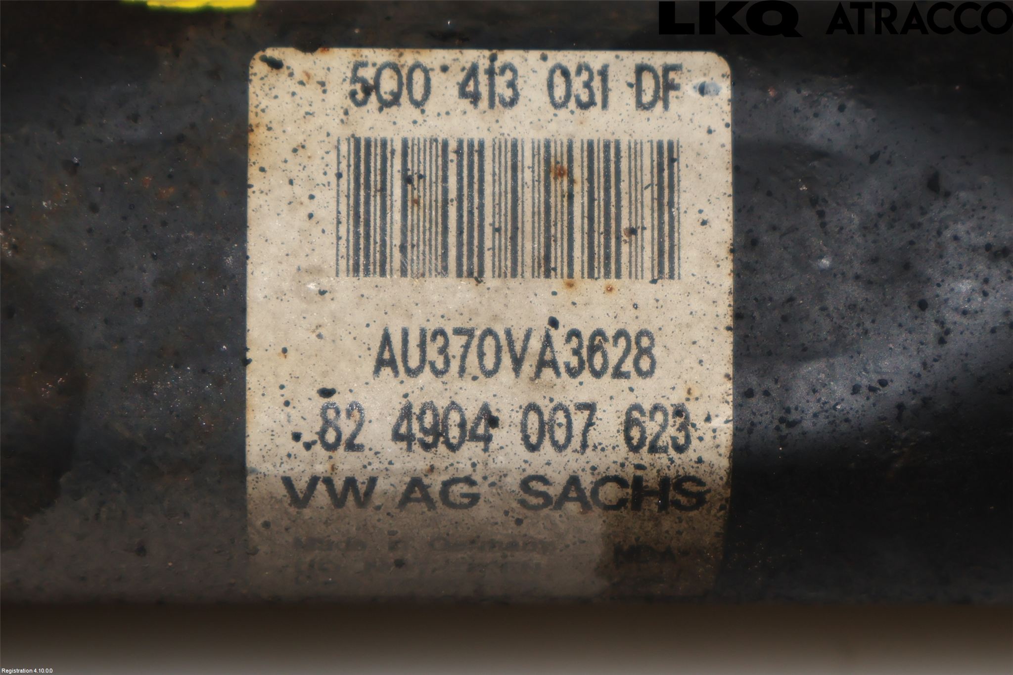 Audi A3/S3 05-13 Fjäderben Fram Vänster