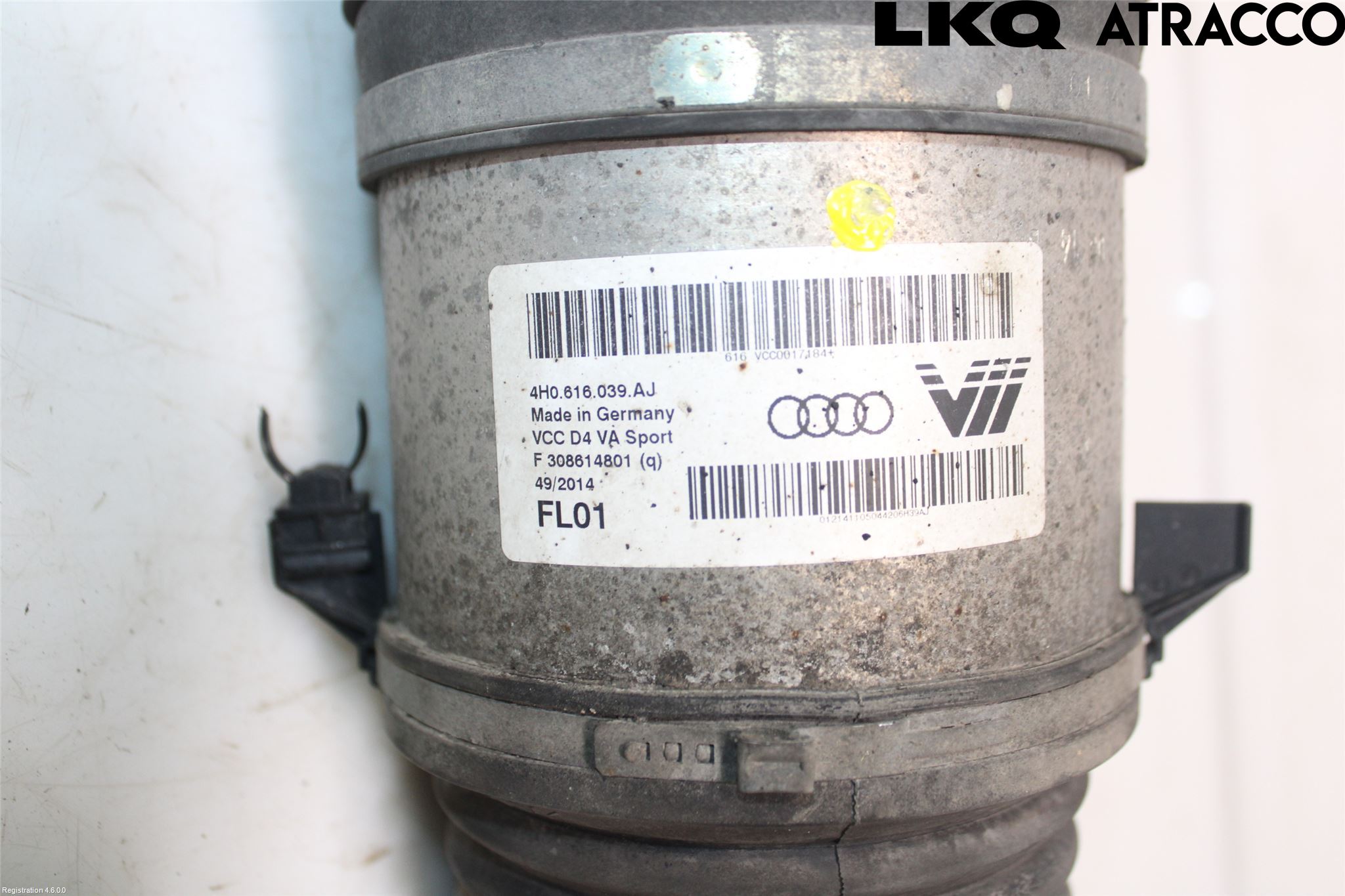 Audi A8/S8 4H 10-17 Fjäderben Fram Vänster